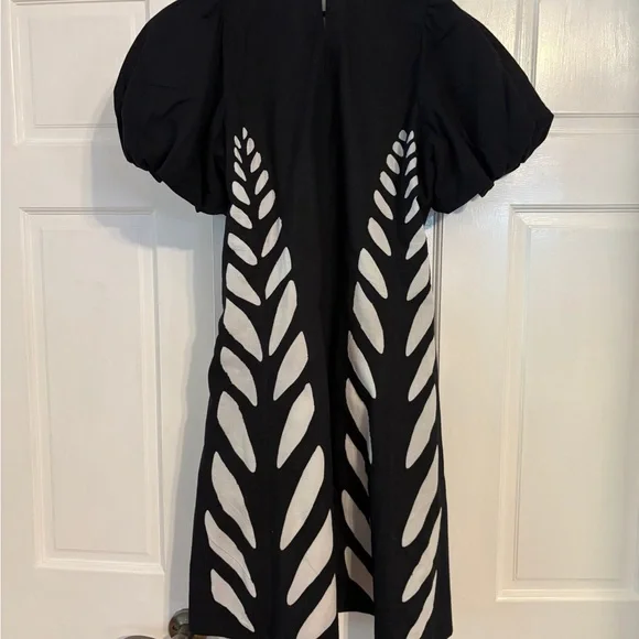 Banjanan Gracia Black and White Mini Dress - Picture 5 of 6